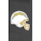 Dreamseat Bar Stool 500 with Los Angeles Chargers Helmet Logo, 2PK XZ500BSDBLK-PSNFL20077A - alternate 3